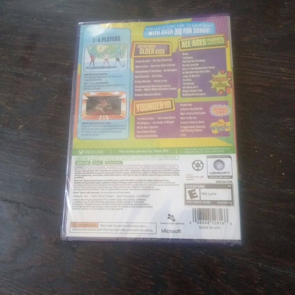 Just Dance Kids 2014 Xbox 360 NEW